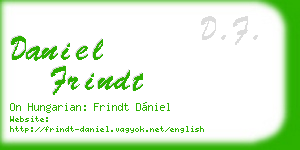 daniel frindt business card